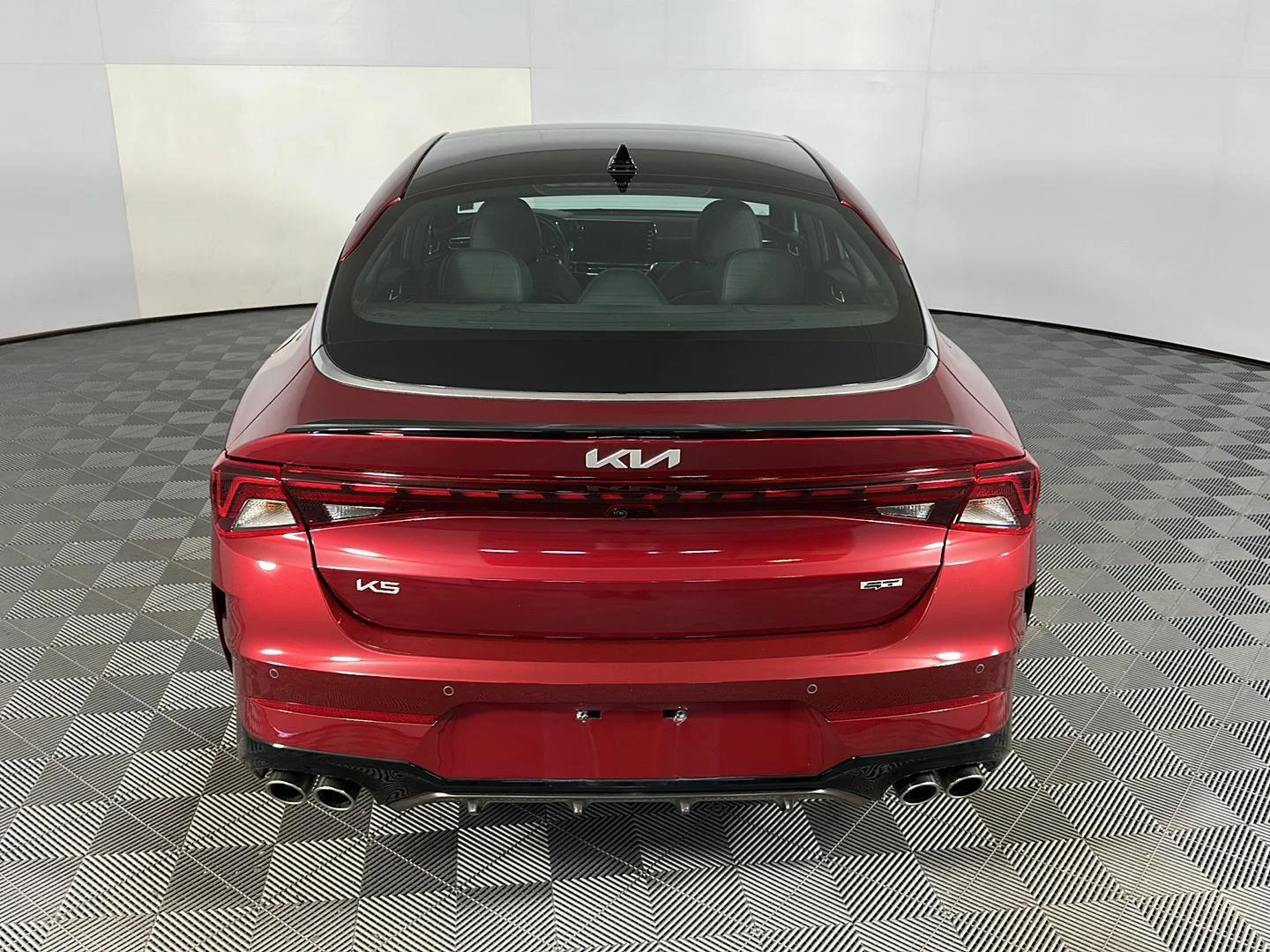 Used 2024 Passion Red Tintcoat Kia GT image 9