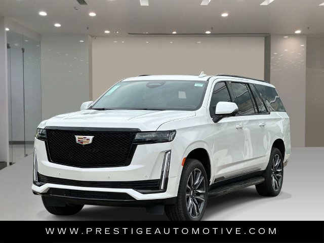 Used 2022 White Cadillac Sport image 1