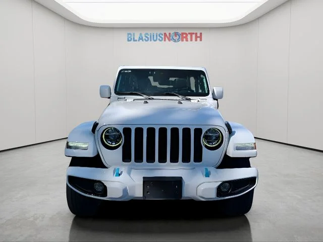 Used 2022 White Jeep Unlimited Sahara High Altitude 4xe image 2