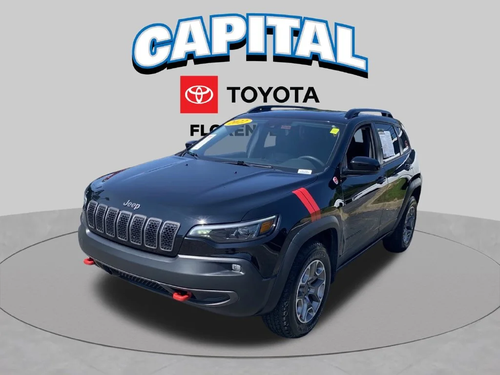 Used 2022 Black Jeep Trailhawk image 2