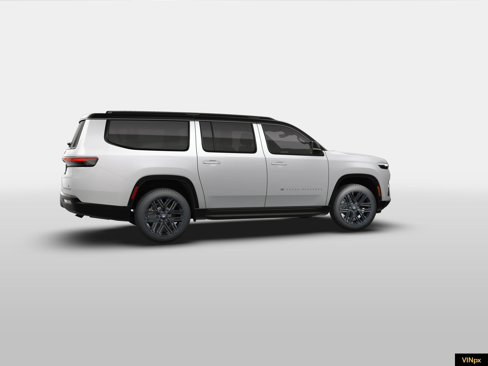 New 2026 Bright White Clear-Coat Exterior Paint Jeep Grand Wagoneer image 15