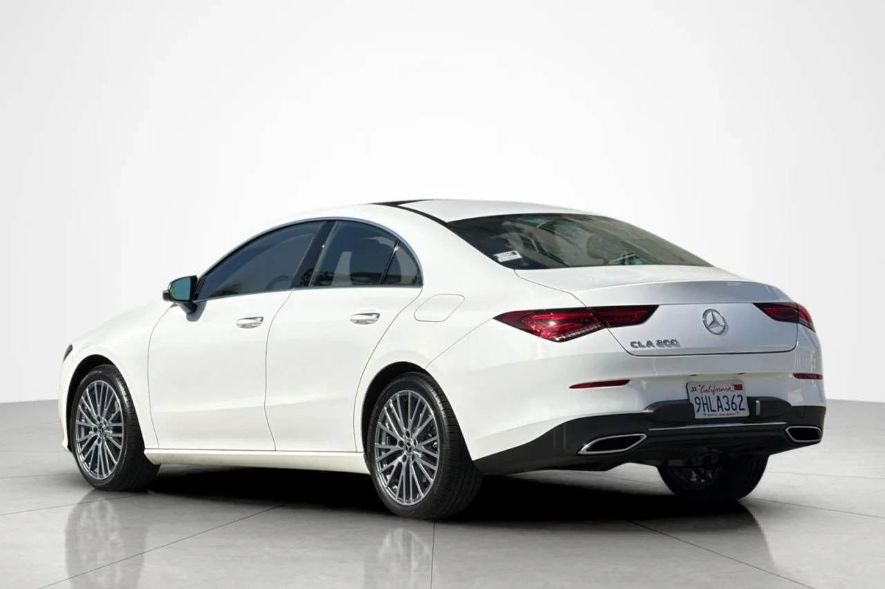 Certified Used 2023 Polar White Mercedes-Benz CLA 250 image 3