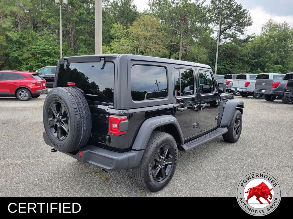 Used 2020 Black Jeep Unlimited Sport Altitude image 5