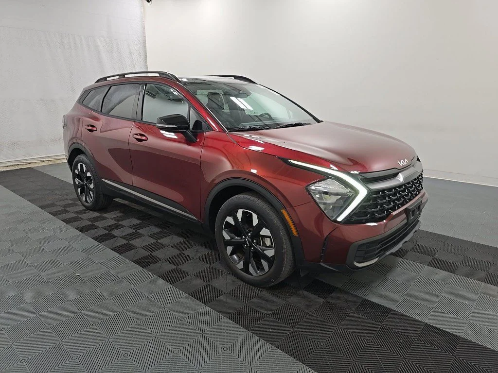 Certified Used 2023 Red Kia X-Line image 3