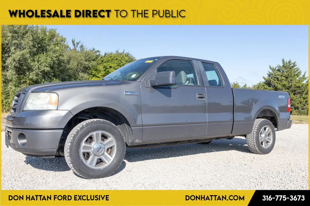 Used 2008 Ford F-150 STX with VIN 1FTRX12W08KE36048 for sale in Augusta, KS