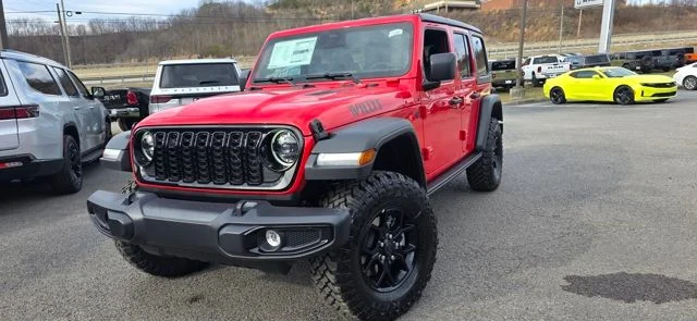 New 2026 Firecracker Red Clear-Coat Exterior Paint Jeep Willys image 4