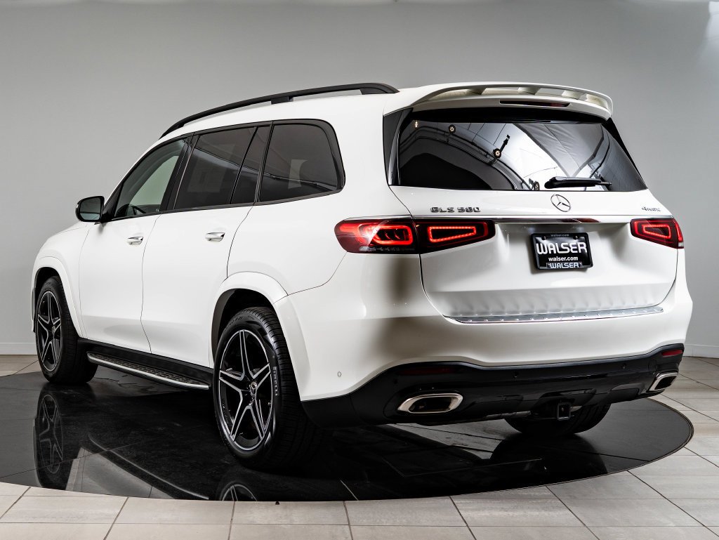 Certified Used 2023 Polar White Mercedes-Benz GLS 580 image 6