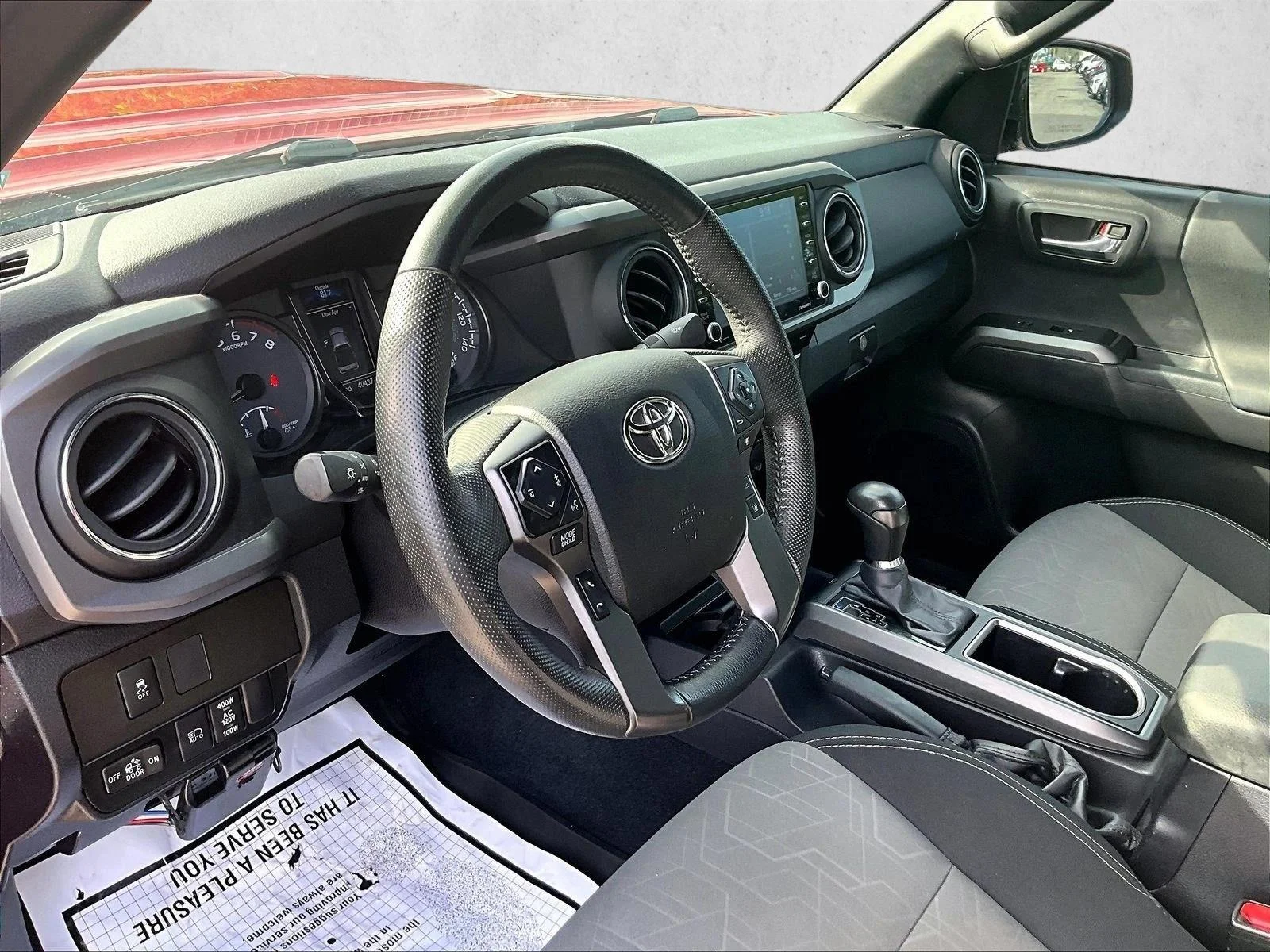 Used 2022 Barcelona Red Metallic Toyota TRD Sport image 14