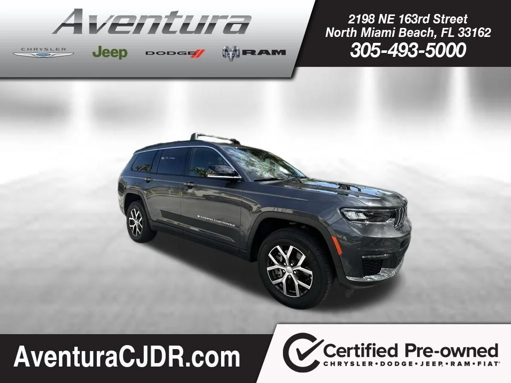 Used 2024 Gray Jeep Limited image 1