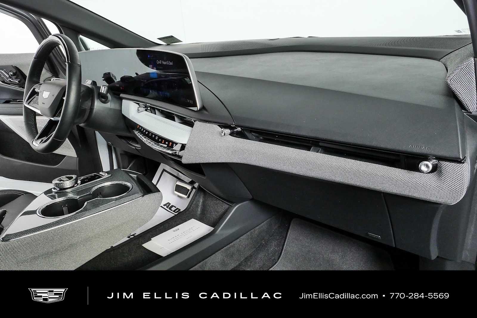 Certified Used 2025 Crystal White Tricoat Cadillac Luxury 1 image 23