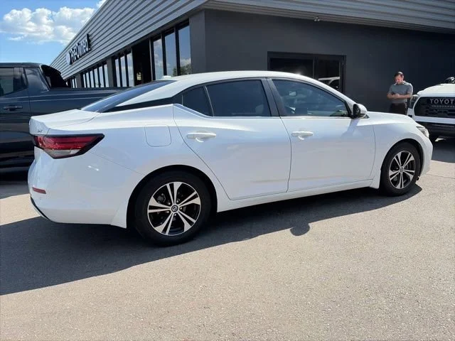 Used 2020 Aspen White Tricoat Nissan SV image 3