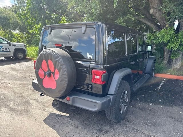 Used 2021 Black Jeep Unlimited Sport S image 7