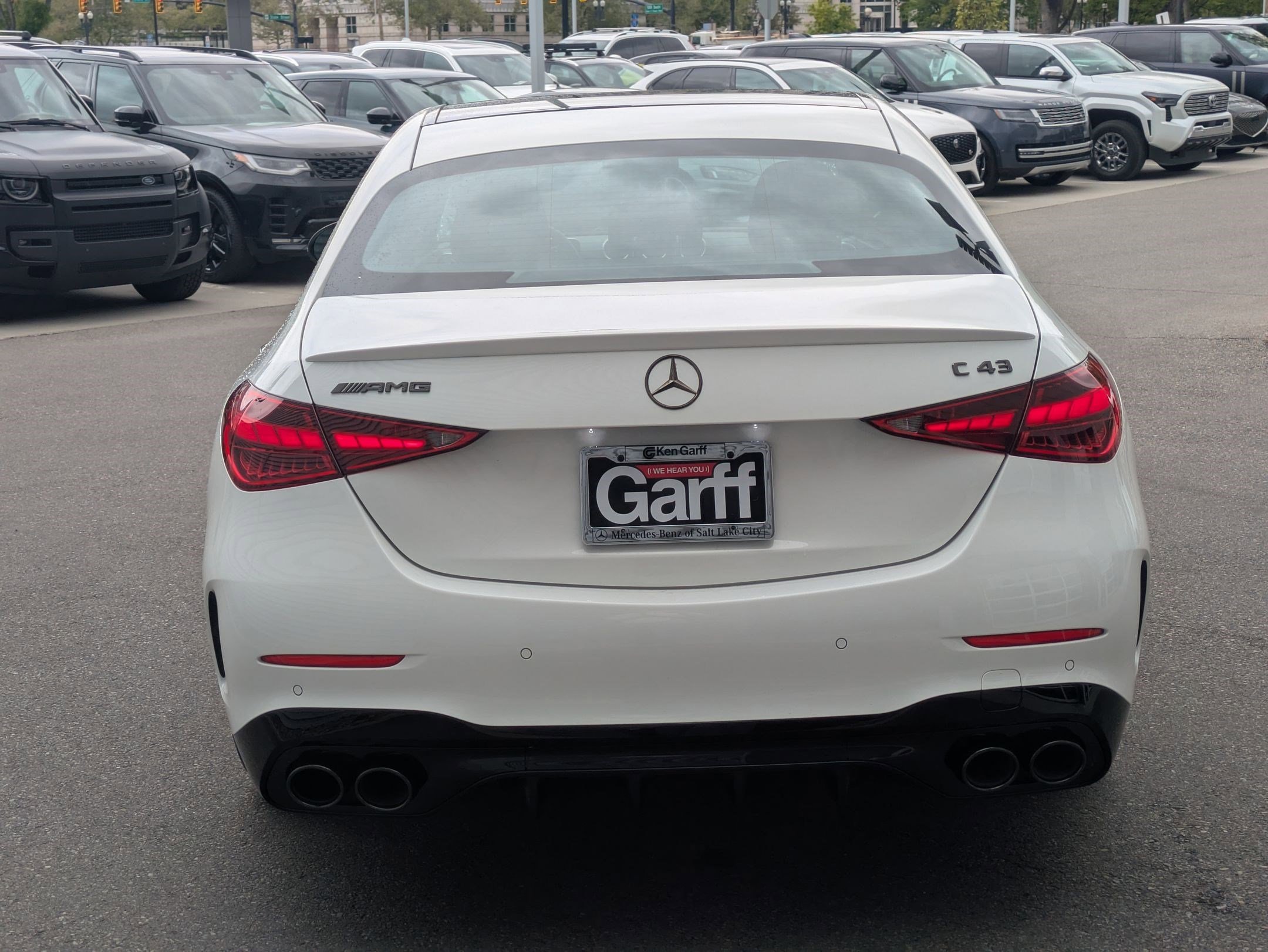 New 2026 Polar White Mercedes-Benz AMG® C 43 image 4