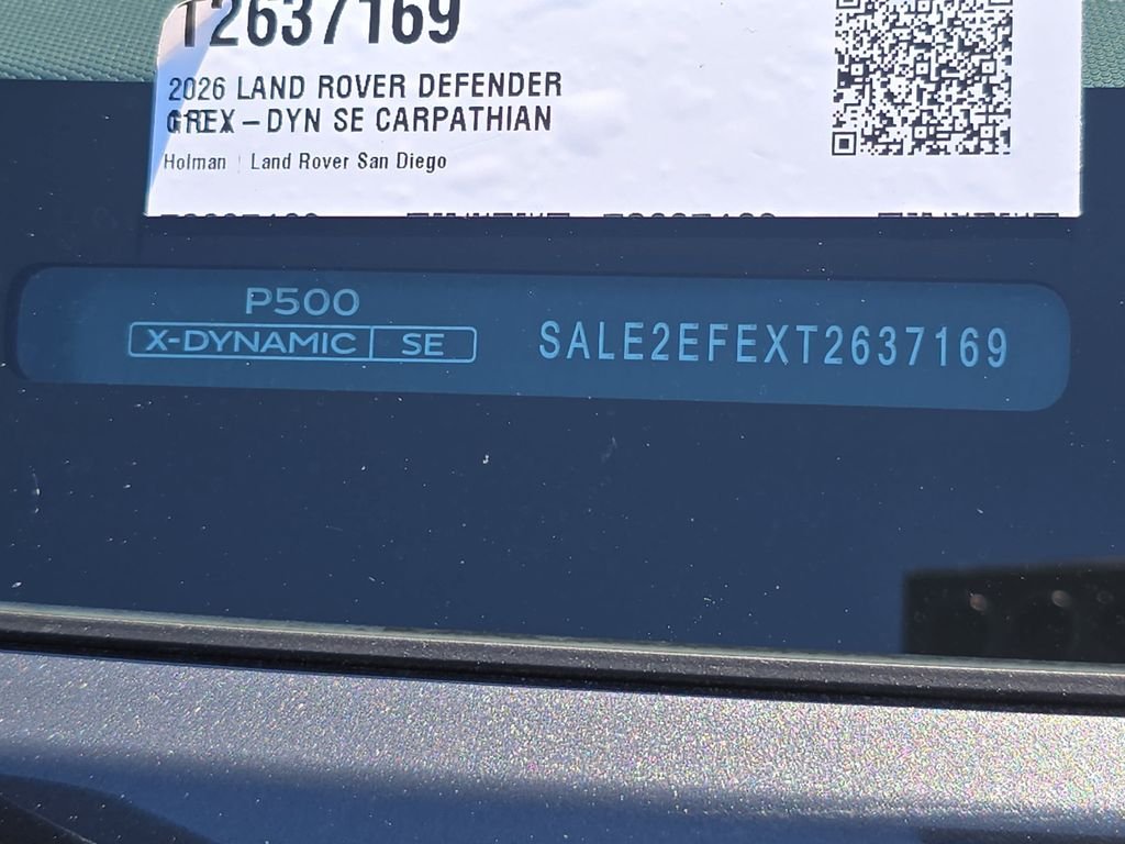 New 2026 Carpathian Grey Land Rover X-Dynamic SE image 36