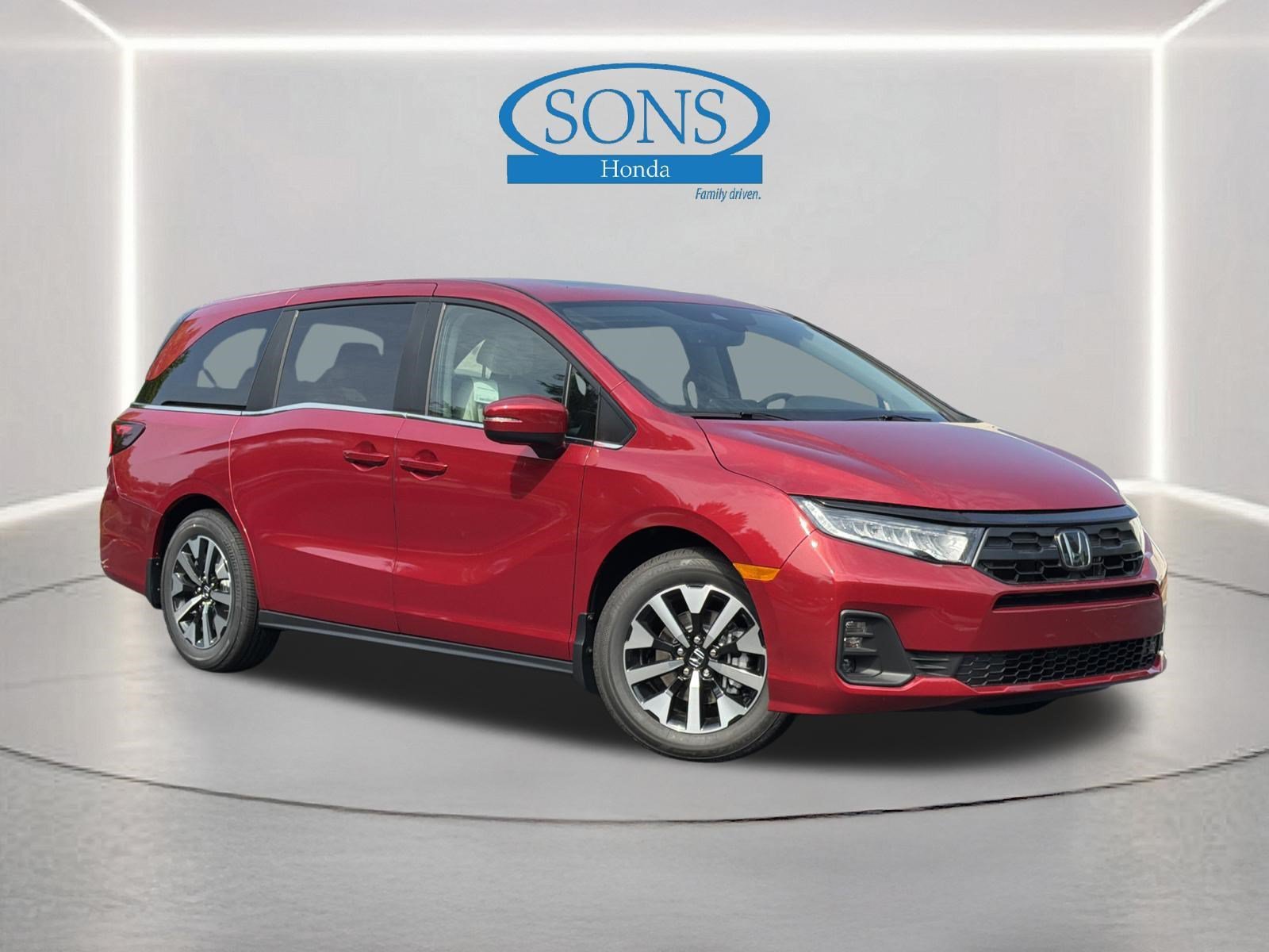New 2026 Radiant Red Metallic II Honda EX-L image 2