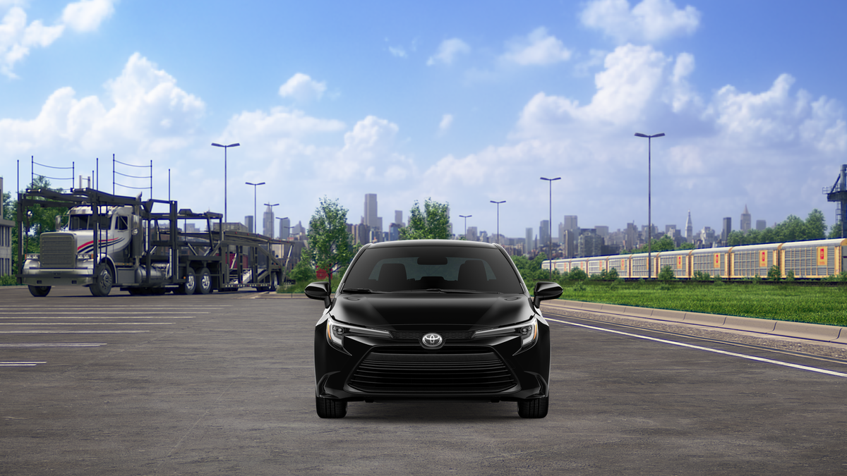New 2026 Midnight Black Metallic Toyota Hybrid LE image 17