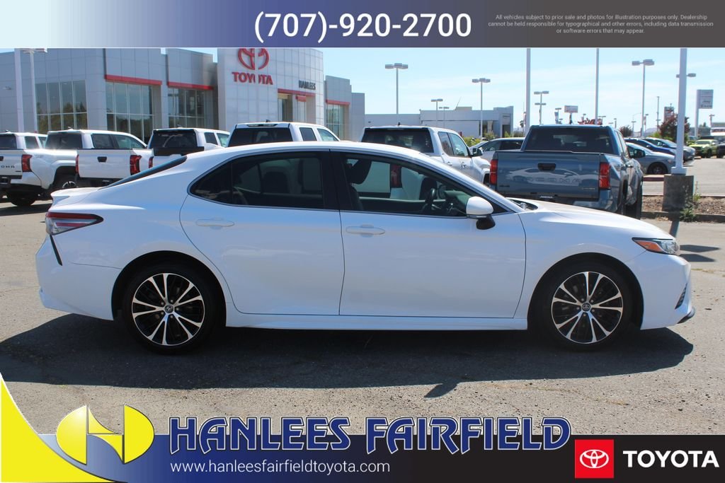 Certified Used 2019 White Toyota SE image 6