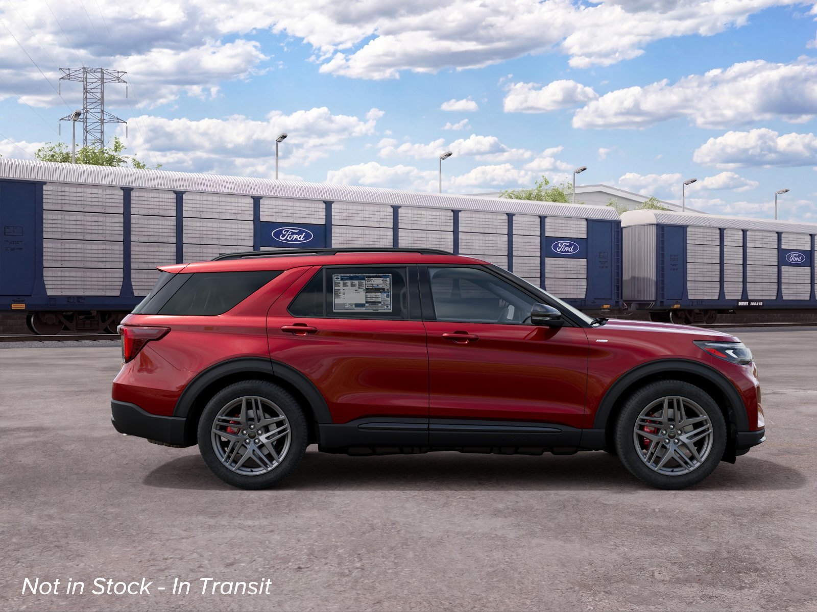 New 2027 Ruby Red Metallic Tinted Clearcoat Ford ST-Line image 5