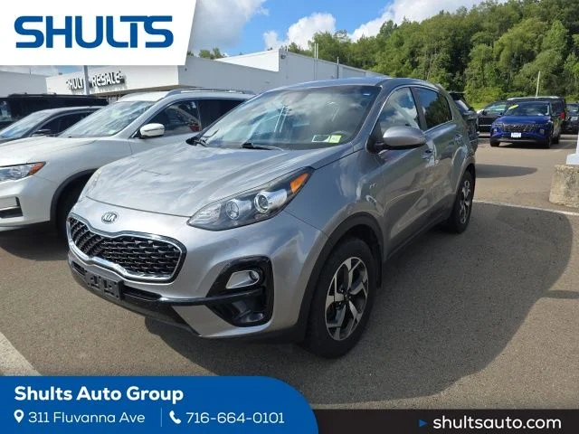 Used 2020 Gray Kia LX image 1