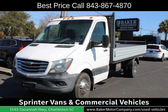 2015 Freightliner Sprinter 3500 14 Foot Flat Bed