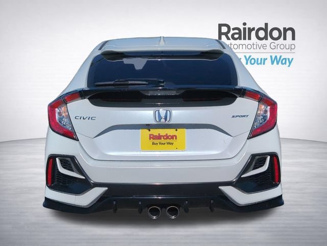 Used 2021 Platinum White Pearl Honda Sport image 6