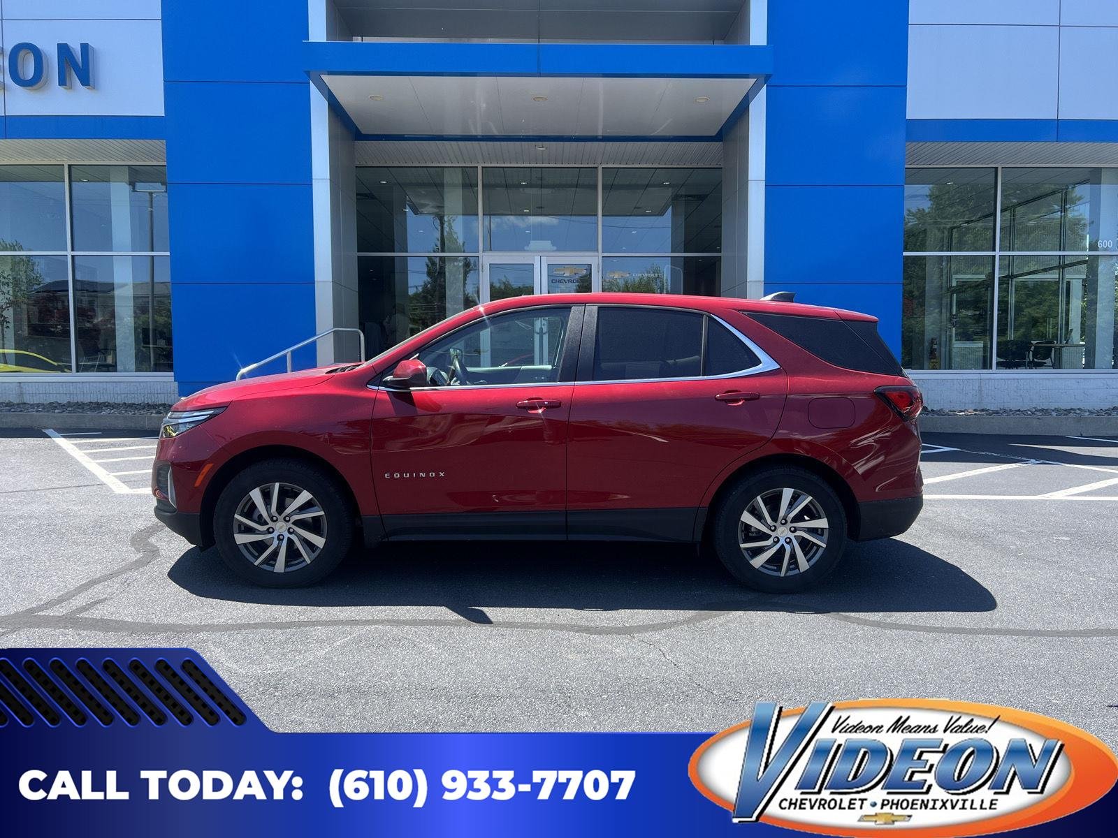 Used 2023 Radiant Red Tintcoat Chevrolet LT image 1