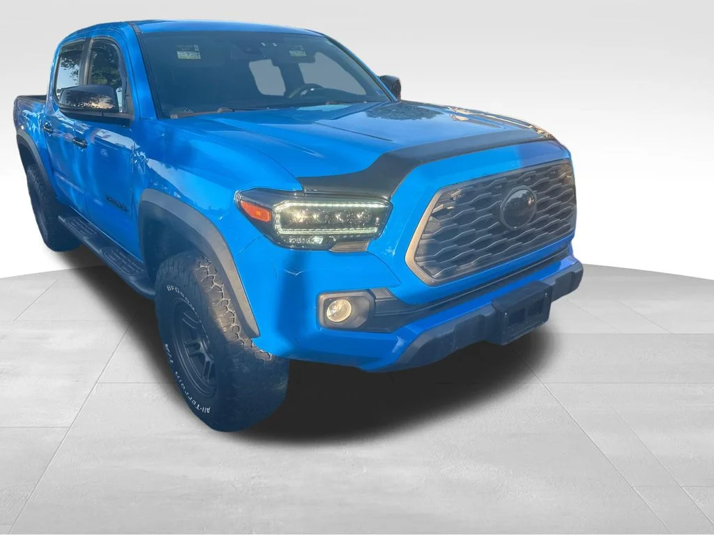 Used 2021 Blue Toyota TRD Off-Road image 25