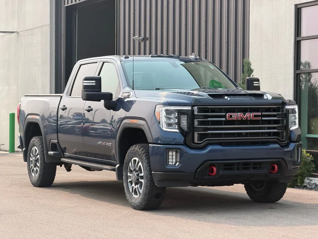 Used 2022 Blue GMC AT4 image 4