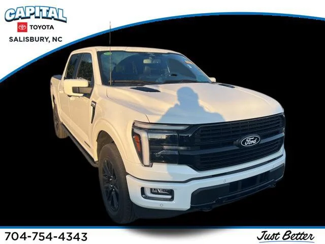 Used 2025 White Ford Platinum image 1