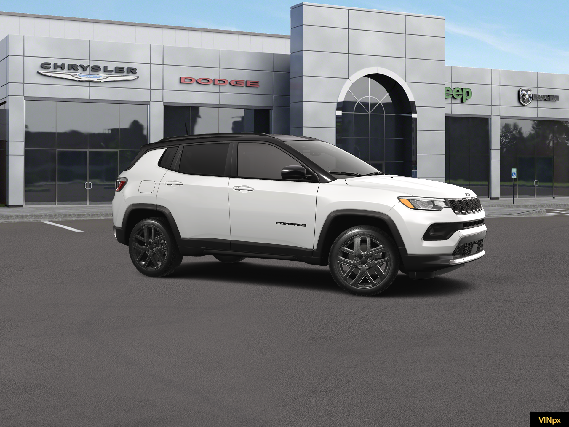 New 2026 Bright White Clear-Coat Exterior Paint Jeep Limited Altitude image 10