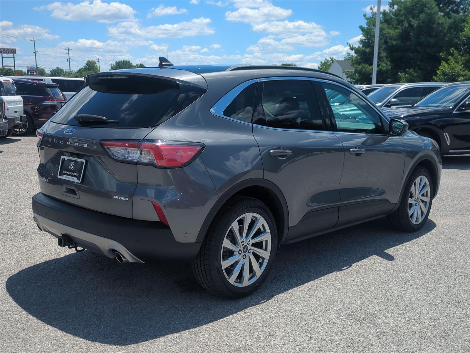 Used 2022 Carbonized Gray Metallic Ford Titanium image 5