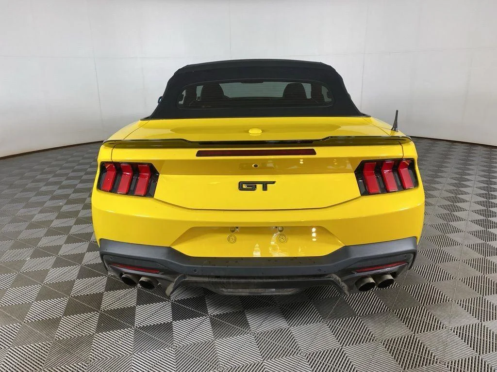 Used 2024 Yellow Splash Metallic Tri-coa Ford GT Premium image 13