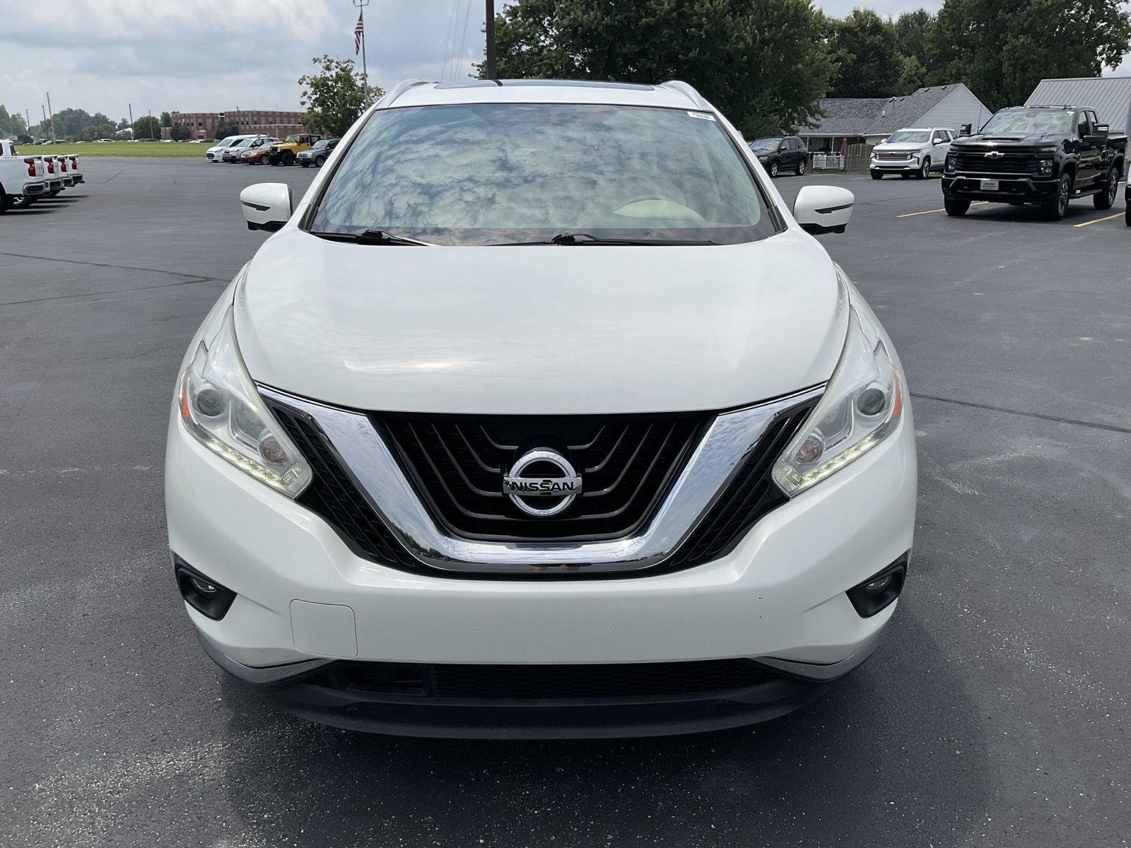Used 2017 Nissan Murano SL with VIN 5N1AZ2MH7HN197779 for sale in Corydon, IN