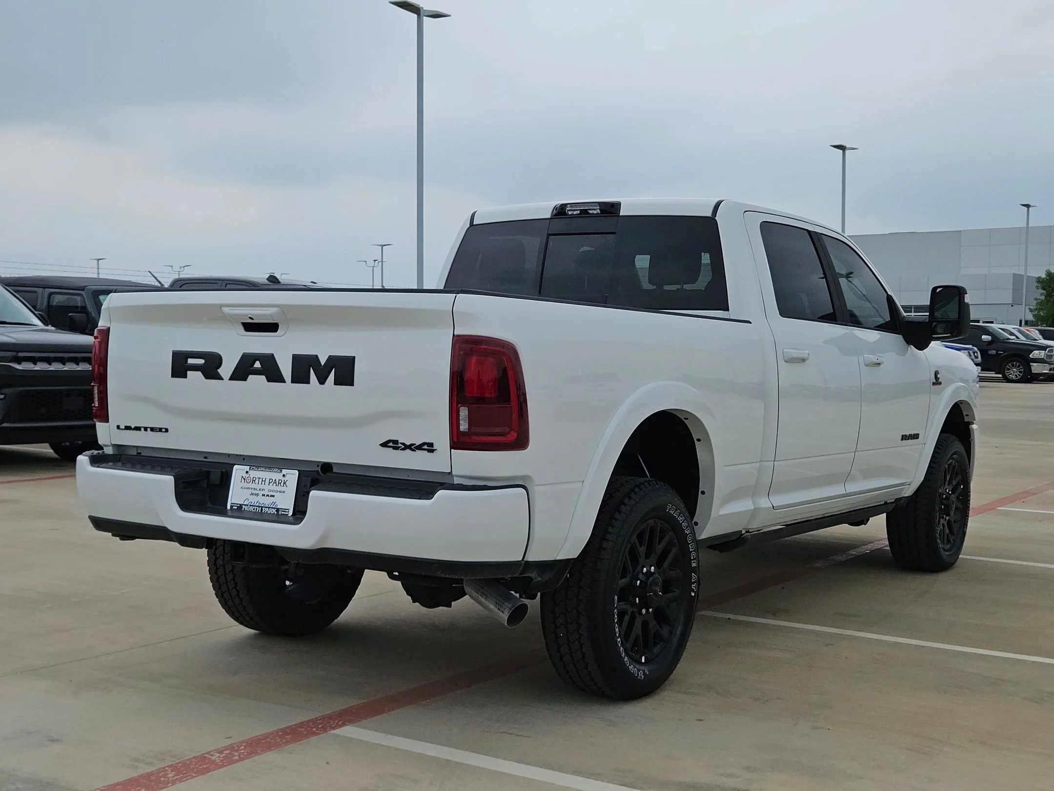 New 2026 Bright White Clear-Coat Exterior Paint RAM Limited image 3