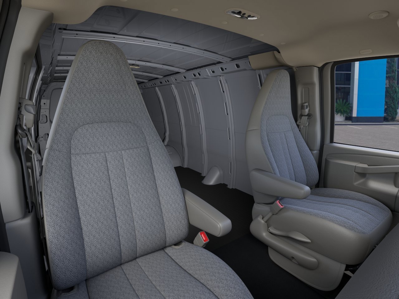 2026 Chevrolet Express Cargo WT White at Classic Elite Chevrolet Sugar Land