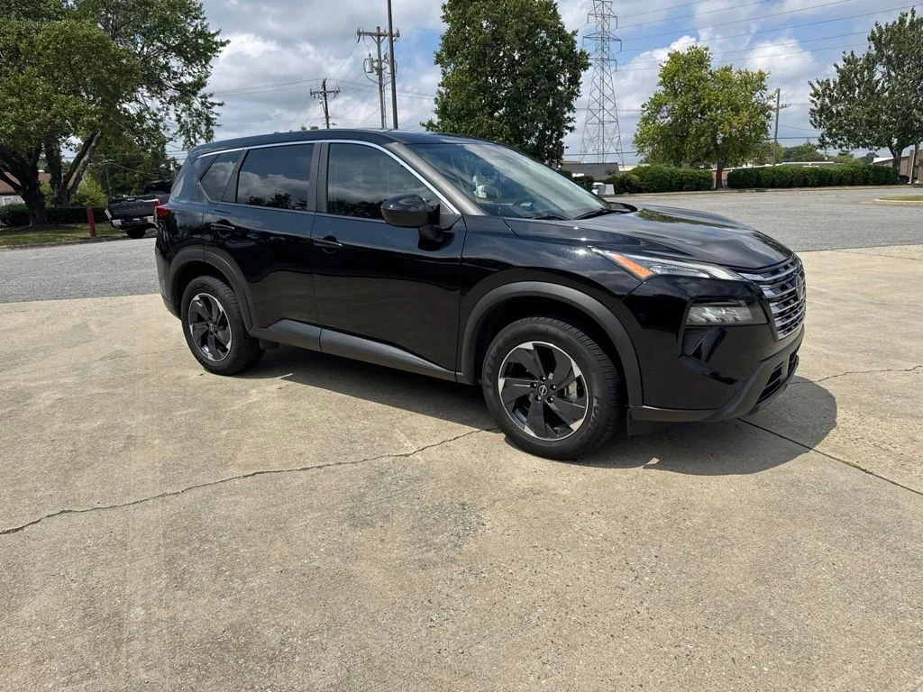 Used 2025 Black Nissan SV image 2