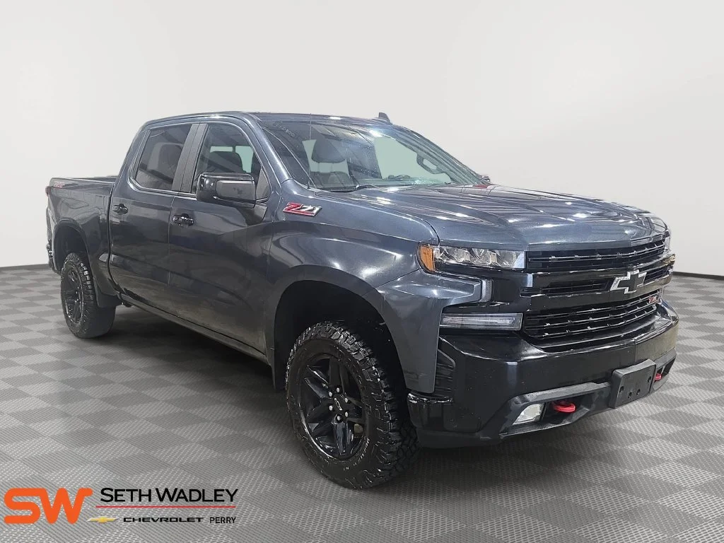 Used 2020 SHADOW GRAY METALLIC Chevrolet LT Trail Boss image 1