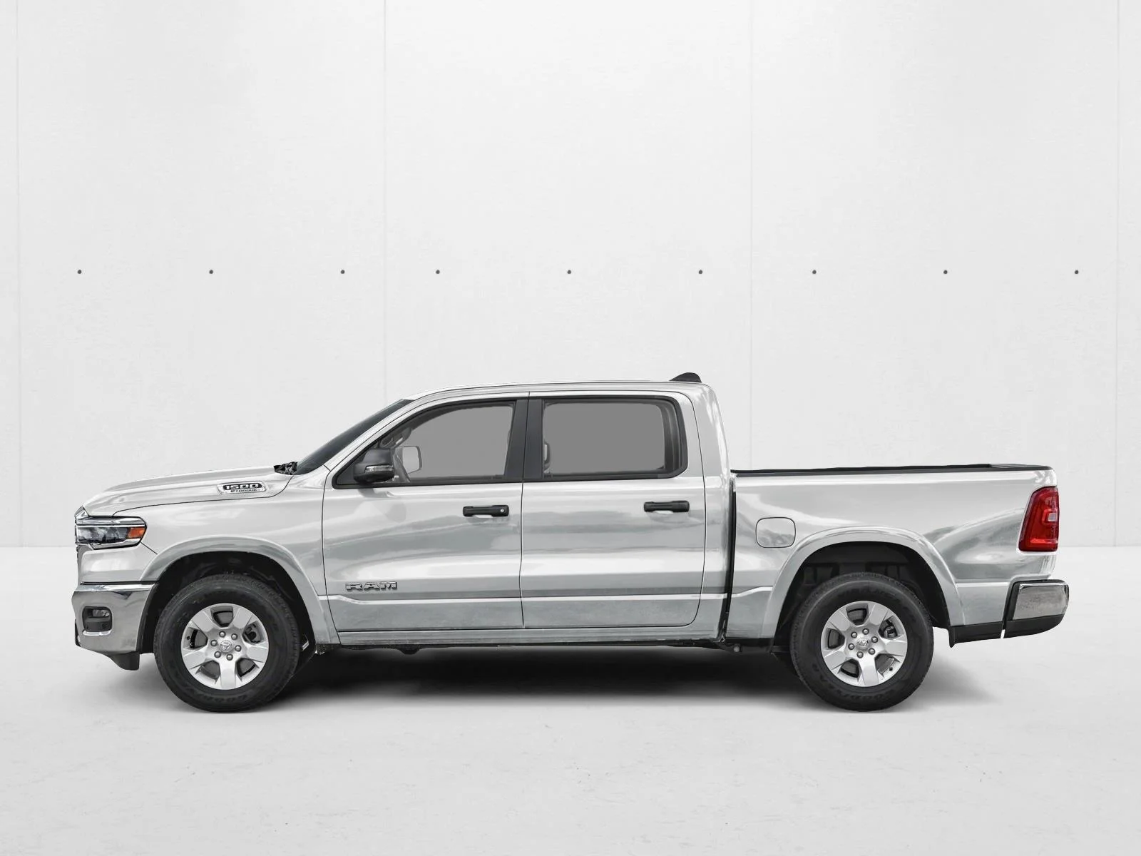 New 2026 Bright White Clear-Coat Exterior Paint RAM Lone Star image 3