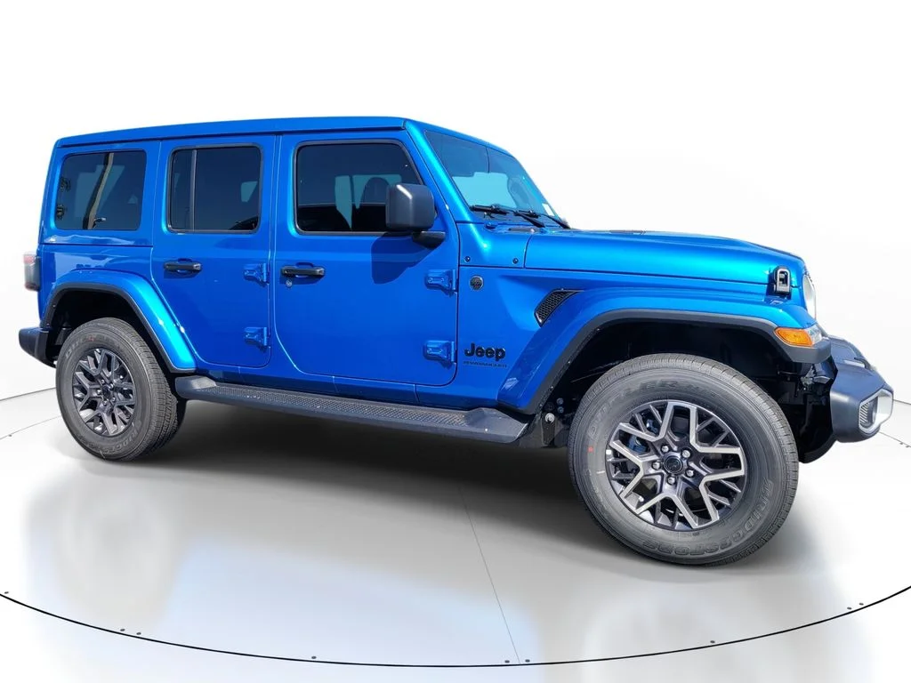 New 2026 Blue Jeep Sahara image 4