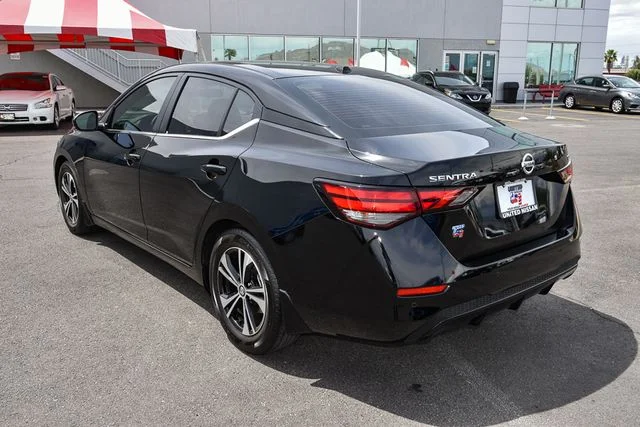 Used 2021 Black Nissan SV image 3