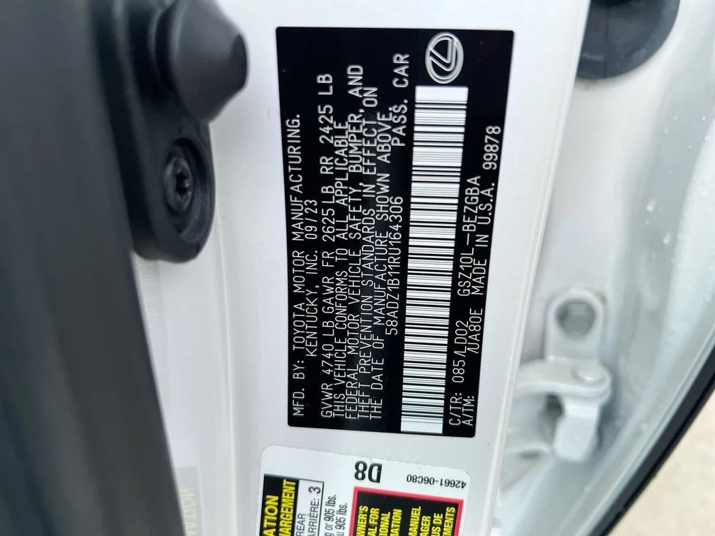 Certified Used 2024 EMINENT WHITE PEARL Lexus 350 image 22