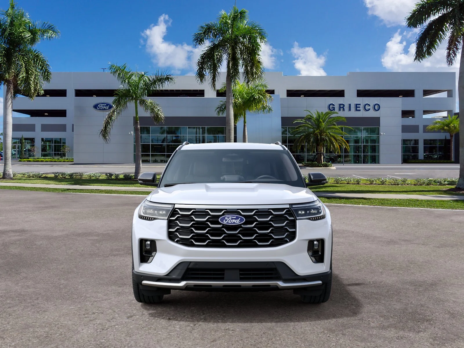 New 2027 Star White Metallic Tri-Coat Ford Platinum™ image 26
