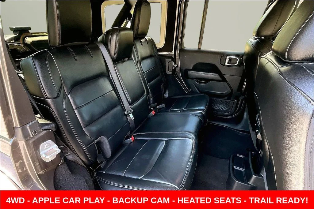 Used 2021 Gray Jeep Unlimited Sahara Altitude image 23