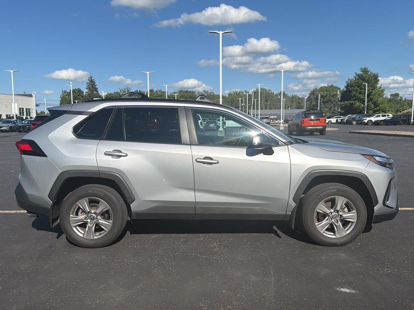 Used 2023 Silver Sky Metallic Toyota XLE image 4