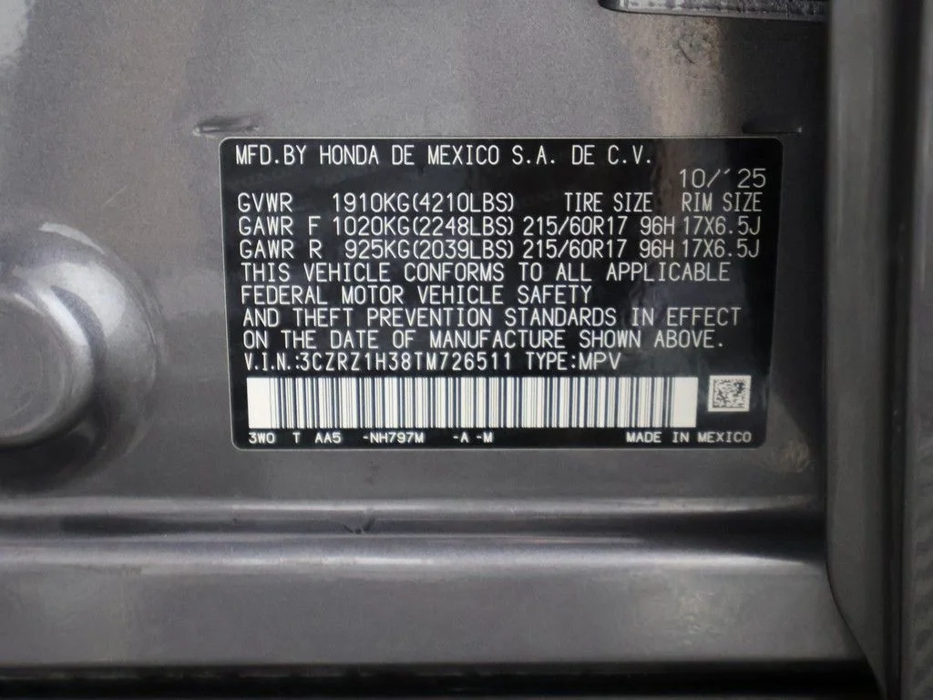 2026 Honda HR-V LX - Photo 48