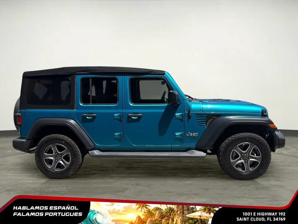 Used 2019 Teal Jeep Sport S 4x4 image 7