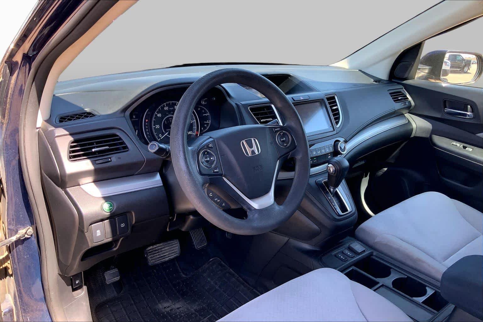 Used 2015 Obsidian Blue Pearl Honda EX image 18