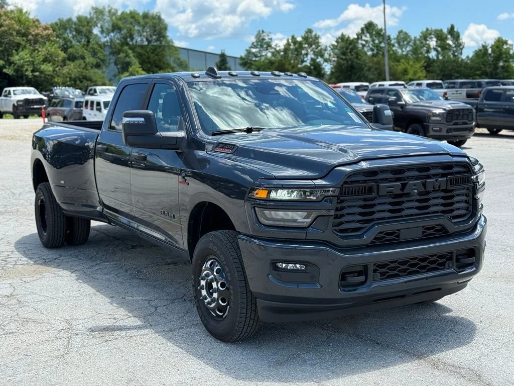 New 2026 Forged Blue Metallic Exterior Paint RAM Big Horn image 4