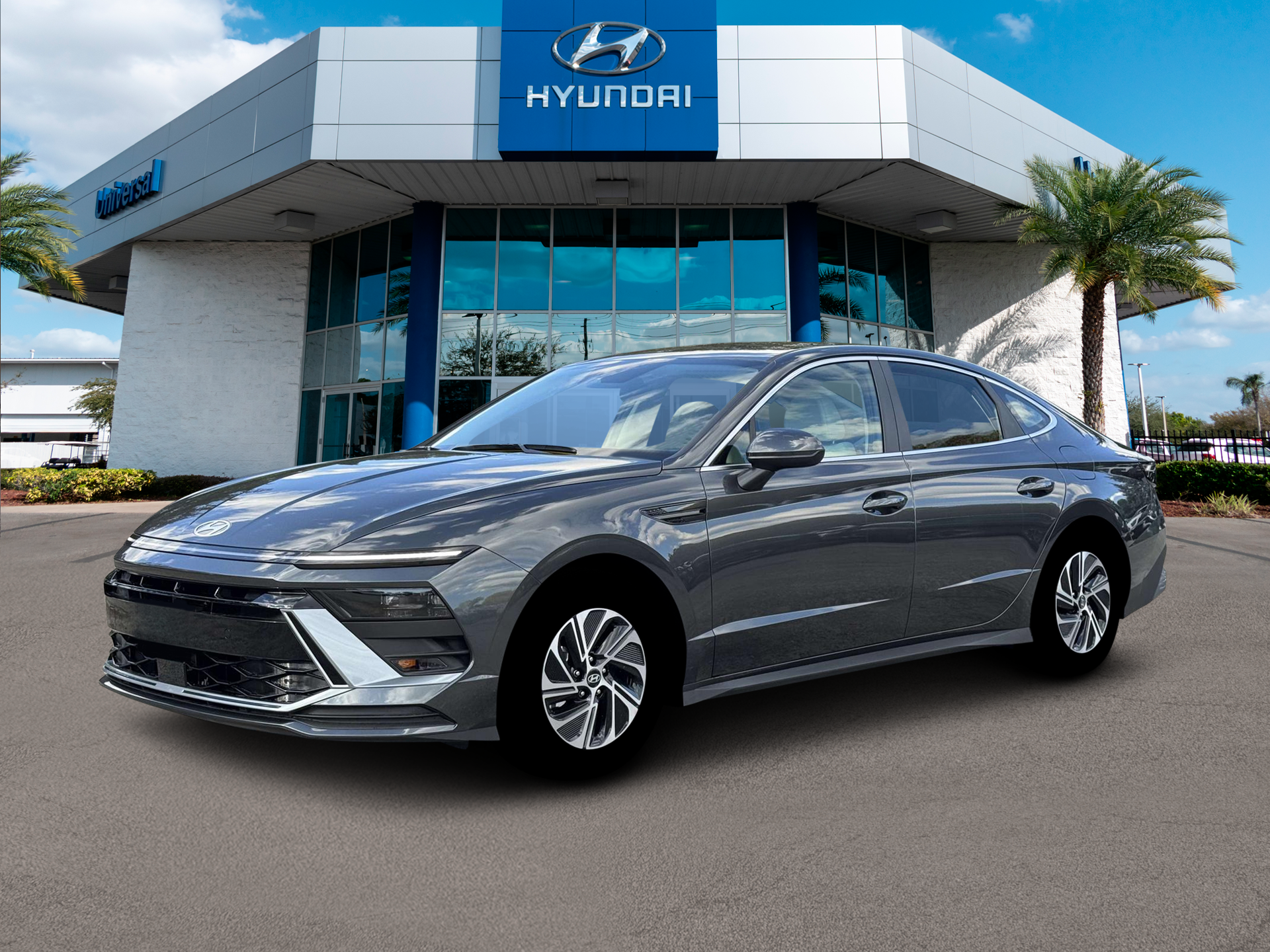 New 2026 Gray Hyundai Blue image 2