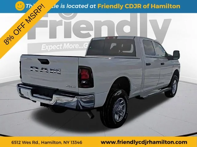 New 2026 Bright White Clear-Coat Exterior Paint RAM Tradesman image 5